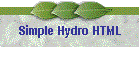 Simple Hydro HTML